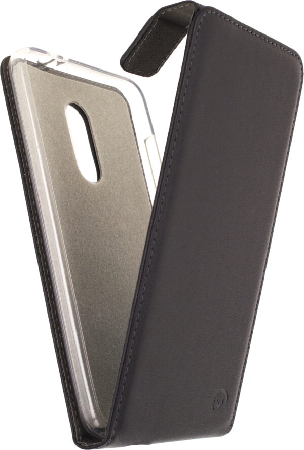 Mobilize Classic Gelly Flip Case Alcatel A7 Black - Afbeelding 2