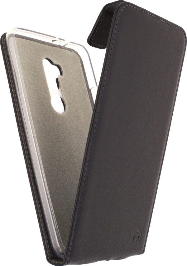 Mobilize Classic Gelly Flip Case Alcatel A7 Xl Black - Afbeelding 2