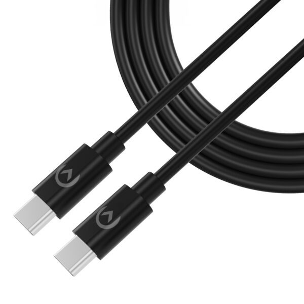 Mobilize Cable Usb-C To Usb-C 1M. 60W Black - Afbeelding 2