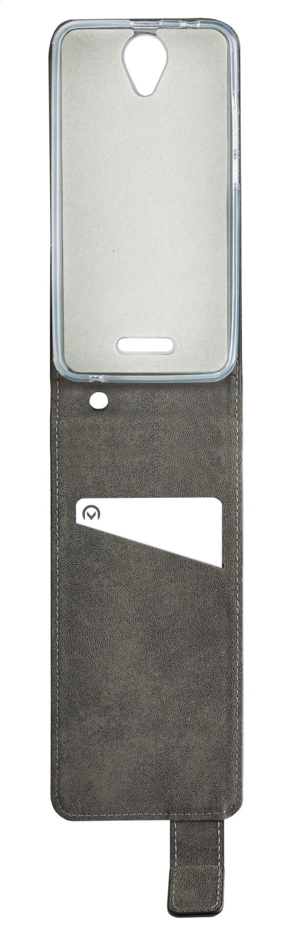 Mobilize Classic Gelly Flip Case Wiko Harry Black - Afbeelding 3