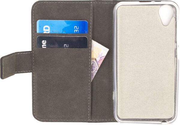 Mobilize Classic Gelly Wallet Book Case Wiko Sunny 2 Black - Afbeelding 3