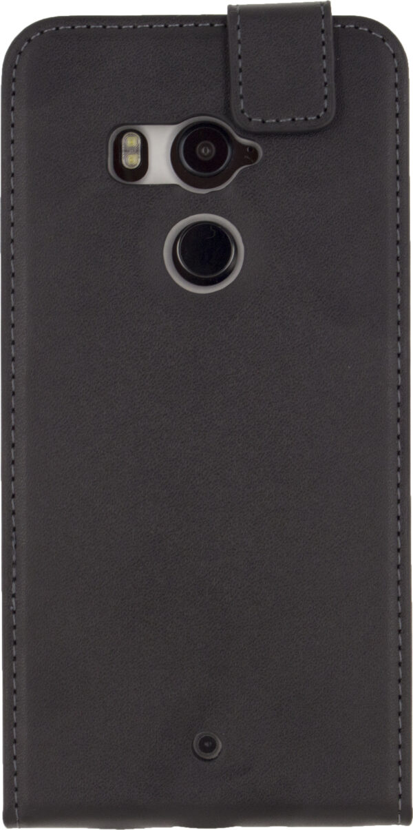 Mobilize Classic Gelly Flip Case Htc U11+ Black - Afbeelding 4