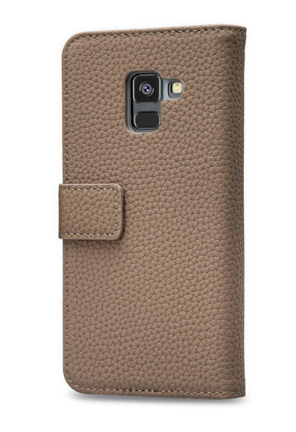 Mobilize Elite Gelly Wallet Book Case Samsung Galaxy A8 2018 Taupe - Afbeelding 2