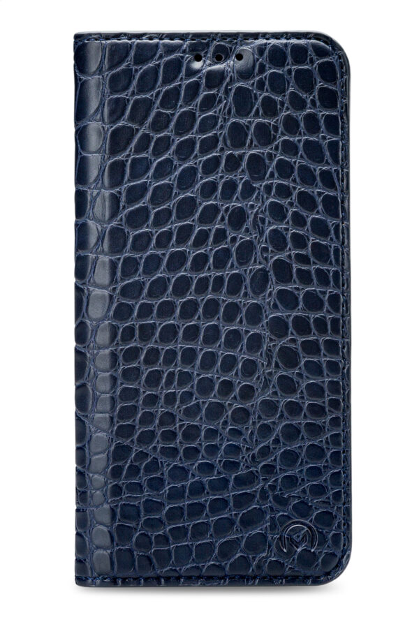 Mobilize Premium Gelly Book Case Samsung Galaxy A8 2018 Alligator Indigo Blue