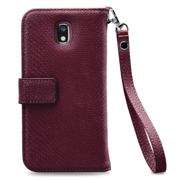 Mobilize 2In1 Gelly Zipper Case Samsung Galaxy J5 2017 Bordeaux - Afbeelding 2