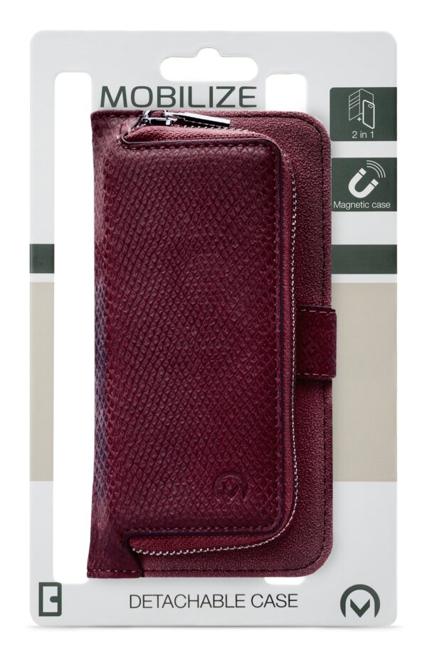 Mobilize 2In1 Gelly Zipper Case Samsung Galaxy J5 2017 Bordeaux - Afbeelding 7