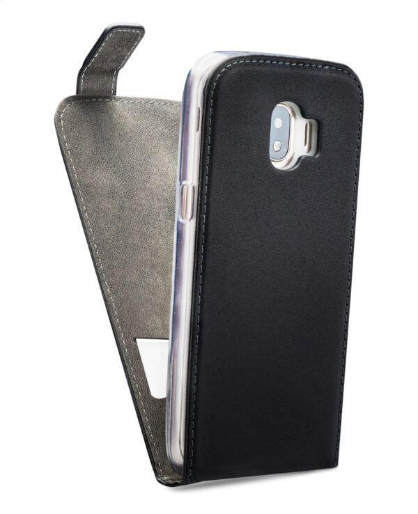 Mobilize Classic Gelly Flip Case Samsung Galaxy J2 Pro 2018 Black - Afbeelding 2