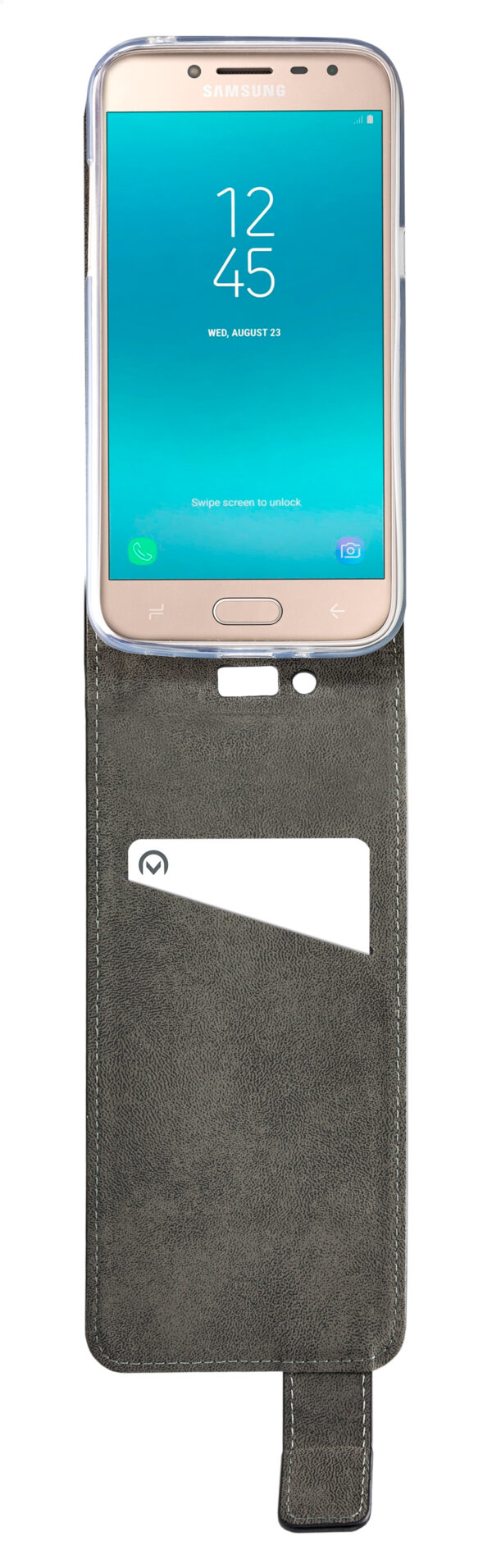 Mobilize Classic Gelly Flip Case Samsung Galaxy J2 Pro 2018 Black - Afbeelding 3