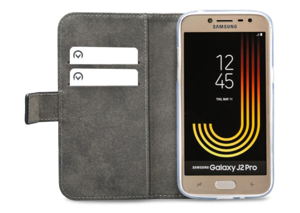Mobilize Classic Gelly Wallet Book Case Samsung Galaxy J2 Pro 2018 Black - Afbeelding 3