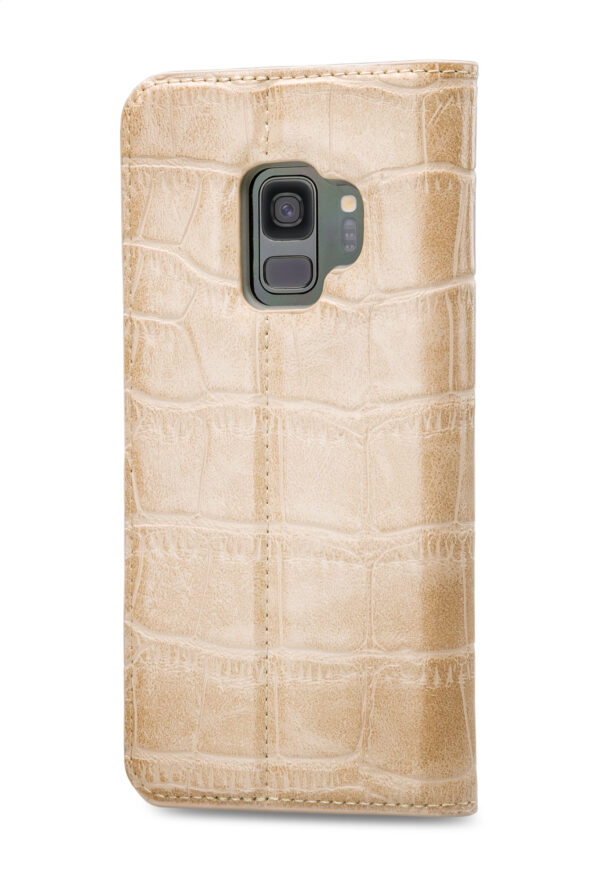 Mobilize Premium Gelly Book Case Samsung Galaxy S9 Alligator Peanut Brown - Afbeelding 2