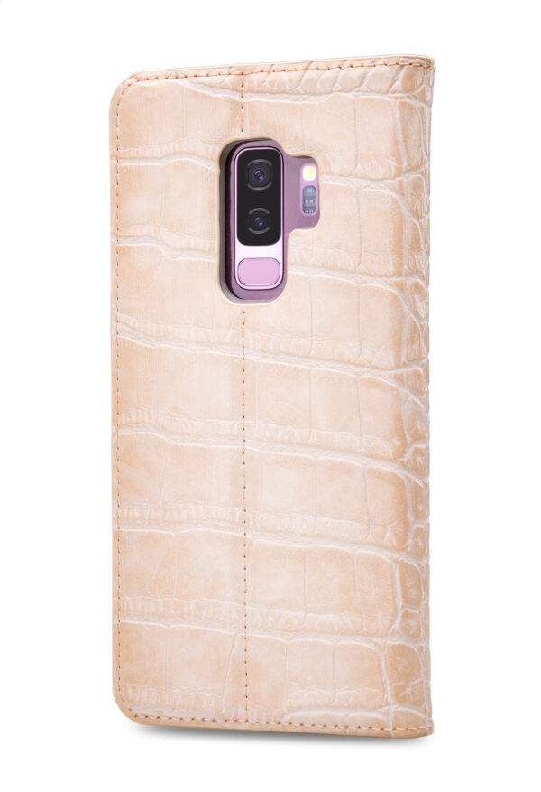 Mobilize Premium Gelly Book Case Samsung Galaxy S9+ Alligator Coral Pink - Afbeelding 2