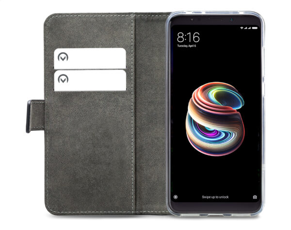 Mobilize Classic Gelly Wallet Book Case Xiaomi Redmi 5 Plus Black - Afbeelding 3