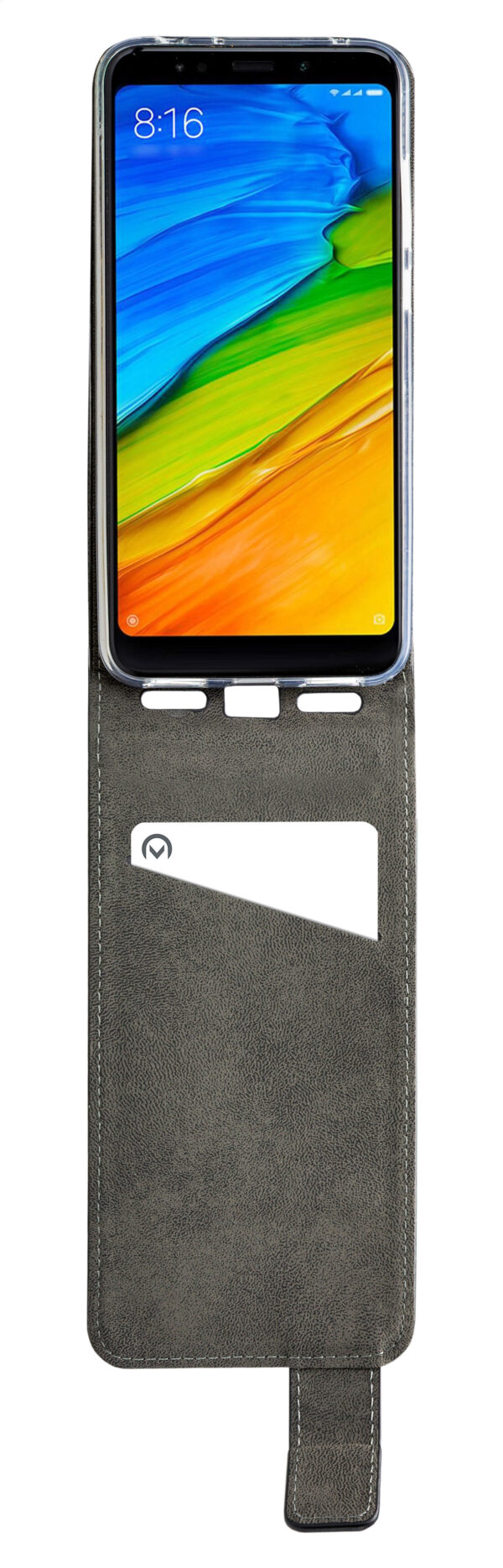 Mobilize Classic Gelly Flip Case Xiaomi Redmi 5 Plus Black - Afbeelding 3