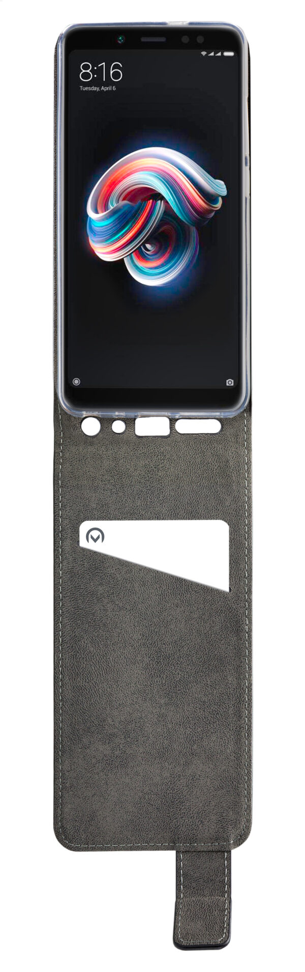 Mobilize Classic Gelly Flip Case Xiaomi Redmi Note 5/Note 5 Pro Black - Afbeelding 3