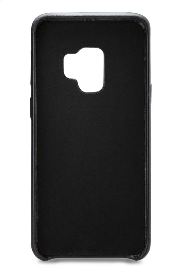 Senza Pure Leather Cover Samsung Galaxy S9 Deep Black - Afbeelding 2