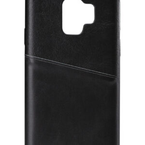 Senza Pure Leather Cover With Card Slot Samsung Galaxy S9 Deep Black