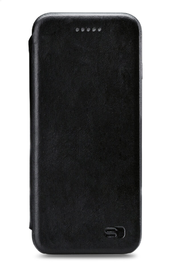 Senza Pure Skinny Leather Wallet Samsung Galaxy S9 Deep Black