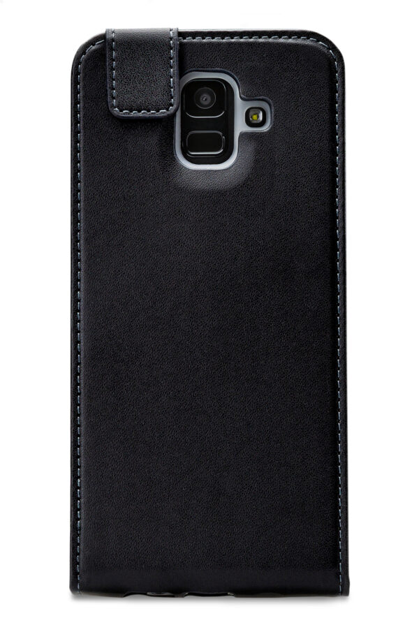 Mobilize Classic Gelly Flip Case Samsung Galaxy A6 2018 Black - Afbeelding 2
