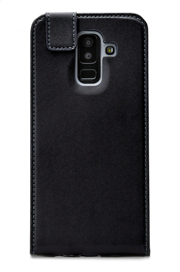 Mobilize Classic Gelly Flip Case Samsung Galaxy A6+ 2018 Black - Afbeelding 2