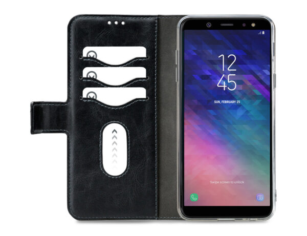 Mobilize 2In1 Gelly Wallet Case Samsung Galaxy A6+ 2018 Black - Afbeelding 3