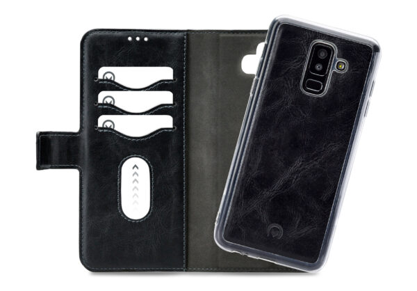Mobilize 2In1 Gelly Wallet Case Samsung Galaxy A6+ 2018 Black - Afbeelding 4