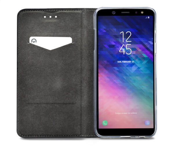Mobilize Premium Gelly Book Case Samsung Galaxy A6+ 2018 Black - Afbeelding 3
