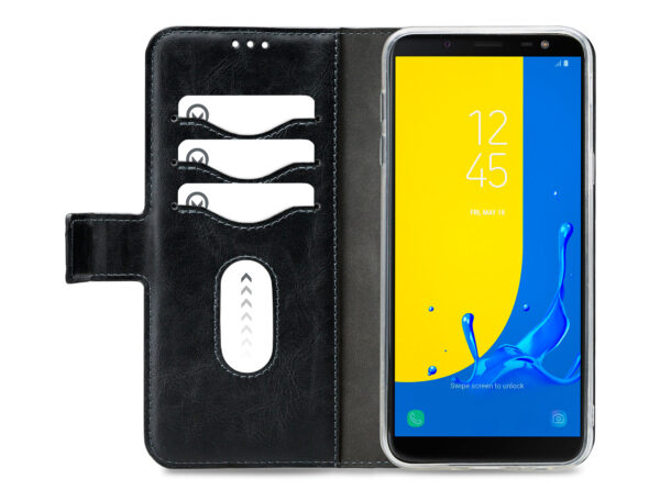 Mobilize 2In1 Gelly Wallet Case Samsung Galaxy J6 2018 Black - Afbeelding 3