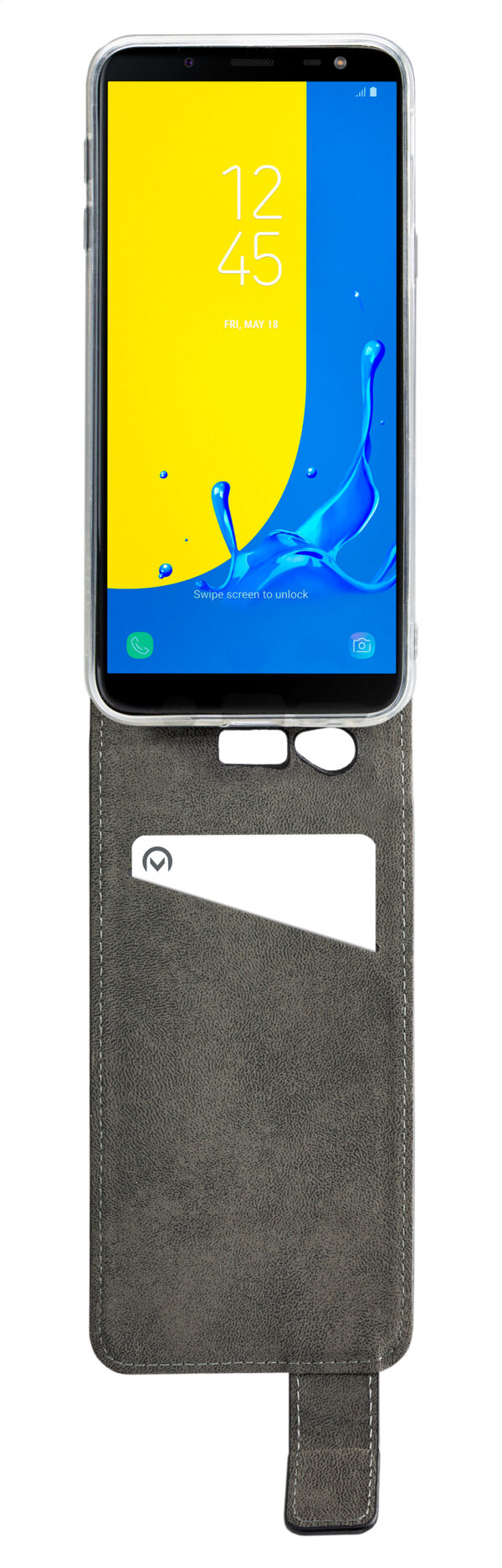 Mobilize Classic Gelly Flip Case Samsung Galaxy J6 2018 Black - Afbeelding 3
