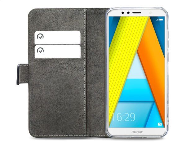 Mobilize Classic Gelly Wallet Book Case Honor 7A Black - Afbeelding 3