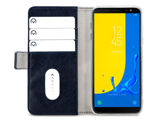 Mobilize Elite Gelly Wallet Book Case Samsung Galaxy J6 2018 Blue - Afbeelding 3
