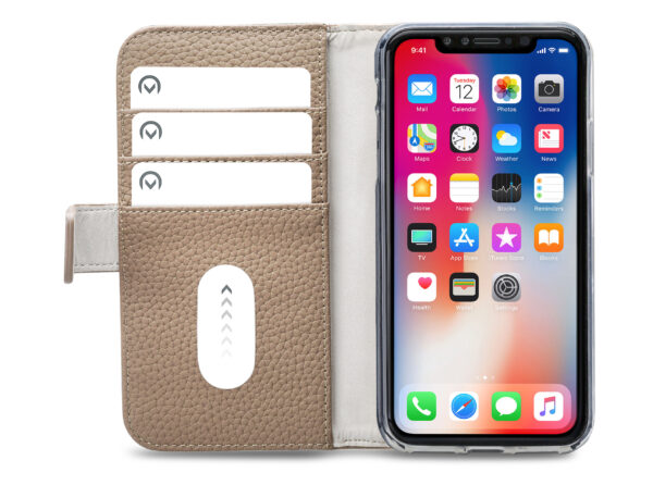 Mobilize Elite Gelly Wallet Book Case Apple Iphone Xr Taupe - Afbeelding 3