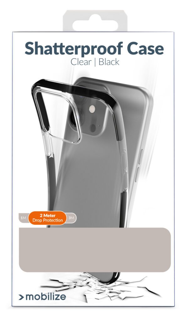 Mobilize Shatterproof Case Apple Iphone Xs Black - Afbeelding 10