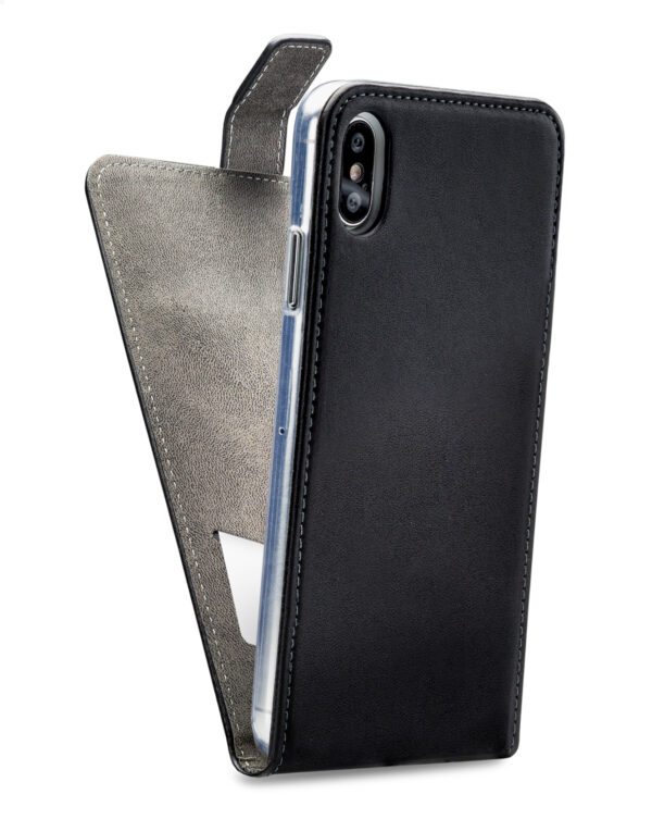 Mobilize Classic Gelly Flip Case Apple Iphone Xs Max Black - Afbeelding 2