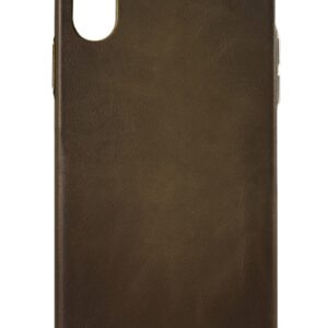 Senza Desire Leather Cover Apple Iphone Xr Burned Olive