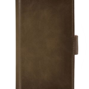 Senza Desire Leather Wallet Apple Iphone Xs Max Burned Olive