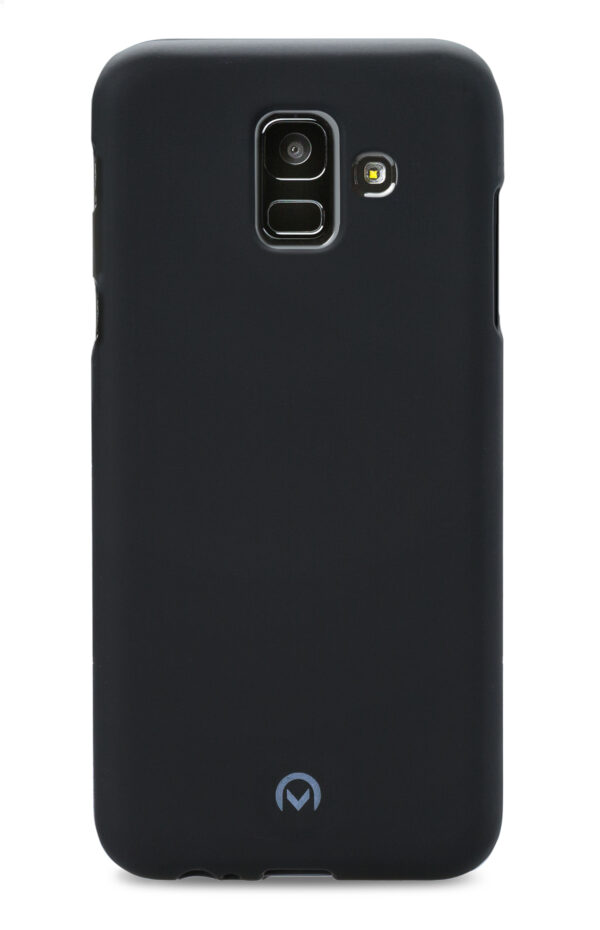 Mobilize Rubber Gelly Case Samsung Galaxy A6 2018 Matt Black - Afbeelding 2
