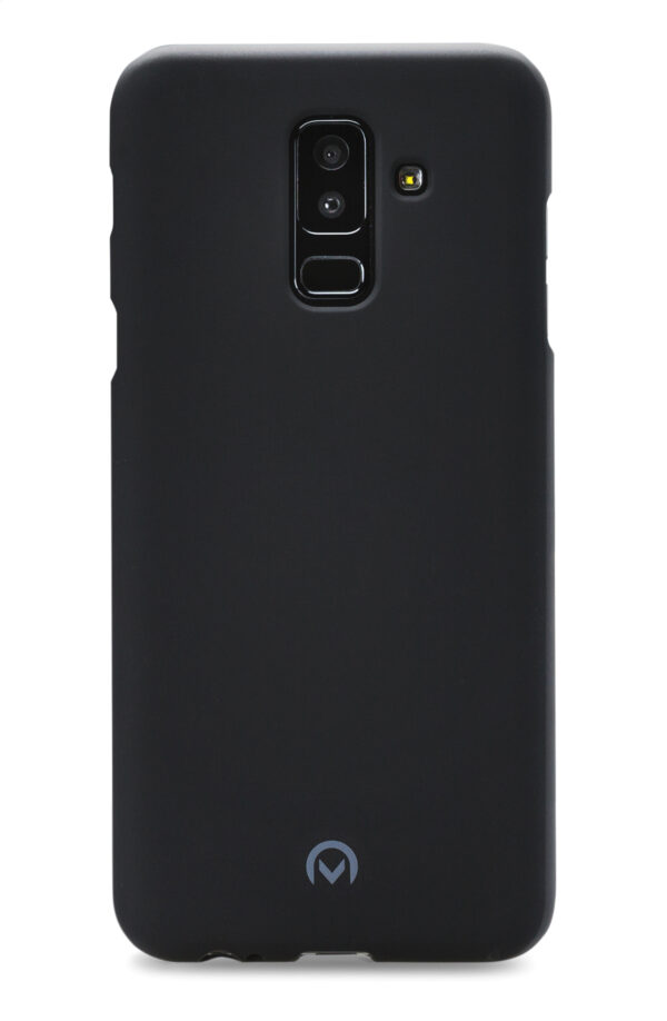 Mobilize Rubber Gelly Case Samsung Galaxy A6+ 2018 Matt Black - Afbeelding 2