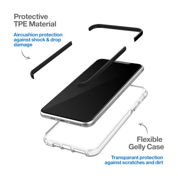 Mobilize Shatterproof Case Samsung Galaxy J4+ Black - Afbeelding 4