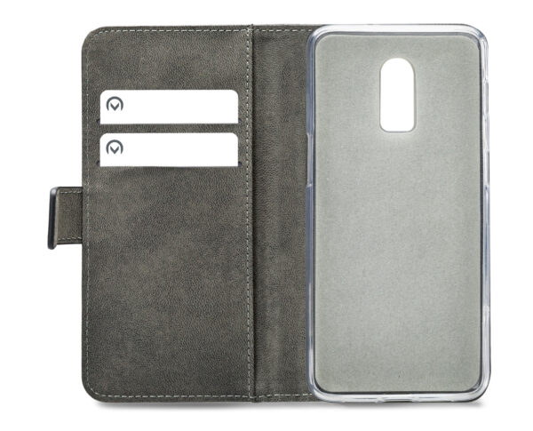 Mobilize Classic Gelly Wallet Book Case Oneplus 6T Black - Afbeelding 3