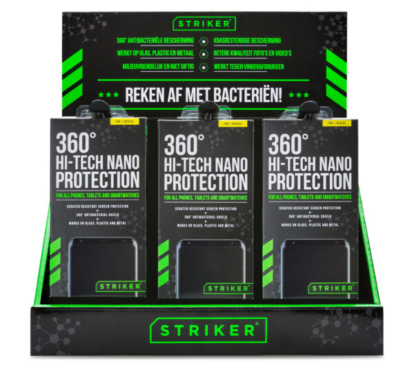Striker Coating 360 High Tech Nano Protection Display