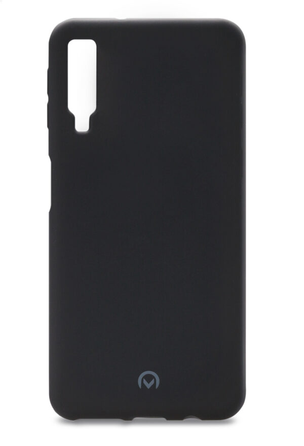 Mobilize Rubber Gelly Case Samsung Galaxy A7 2018 Matt Black - Afbeelding 2