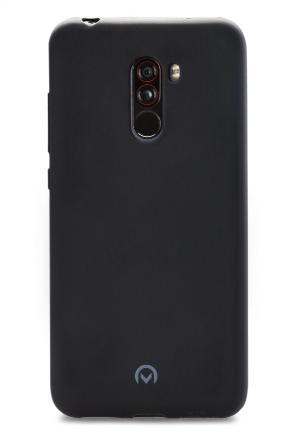 Mobilize Rubber Gelly Case Xiaomi Pocophone F1 Matt Black - Afbeelding 2