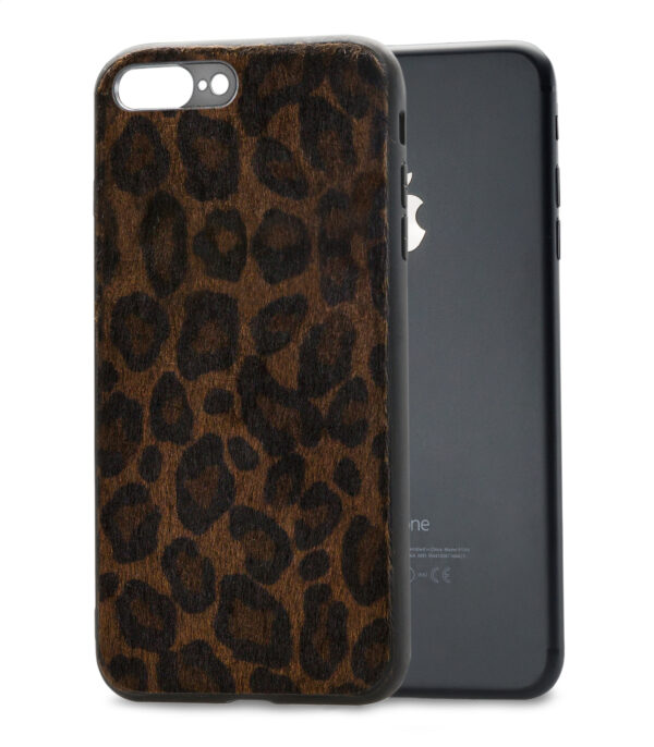 Mobilize Gelly Case Apple Iphone 7 Plus//8 Plus Dark Brown Leopard