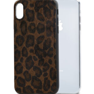 Mobilize Gelly Case Apple Iphone X/Xs Dark Brown Leopard