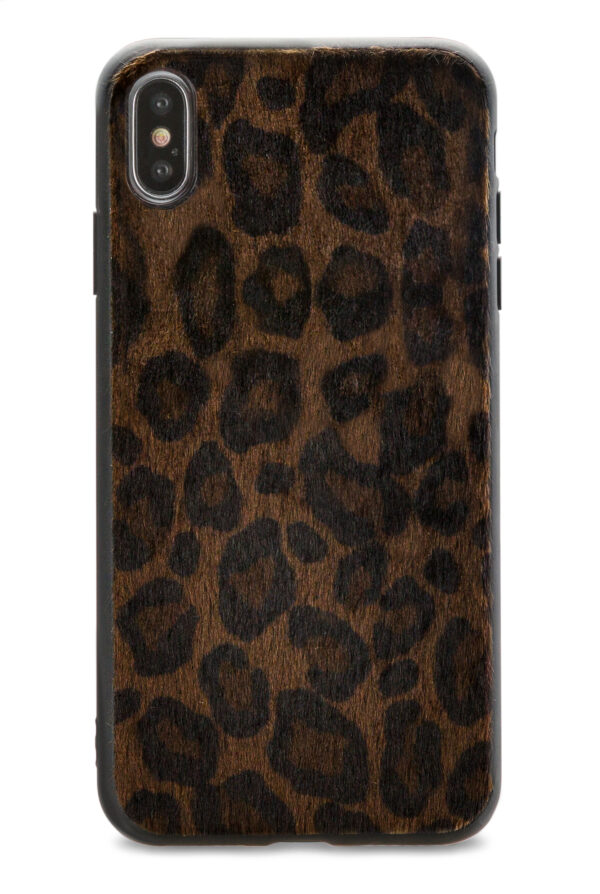 Mobilize Gelly Case Apple Iphone X/Xs Dark Brown Leopard - Afbeelding 2