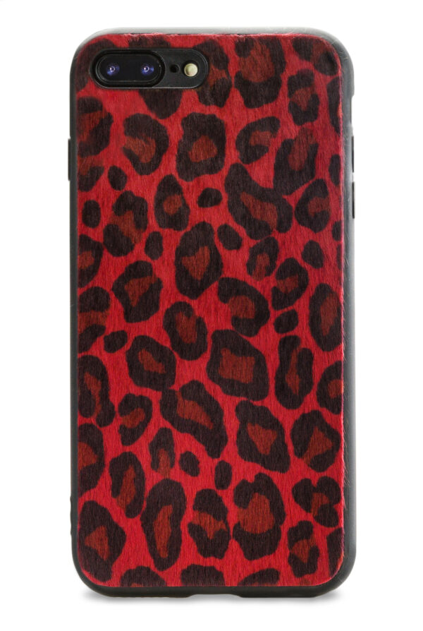 Mobilize Gelly Case Apple Iphone 7 Plus//8 Plus Red Leopard - Afbeelding 2