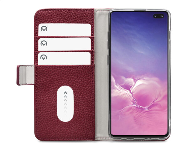 Mobilize Elite Gelly Wallet Book Case Samsung Galaxy S10+ Burgundy - Afbeelding 3
