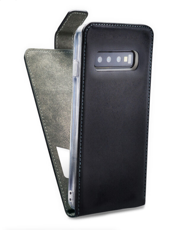 Mobilize Classic Gelly Flip Case Samsung Galaxy S10 Black - Afbeelding 2