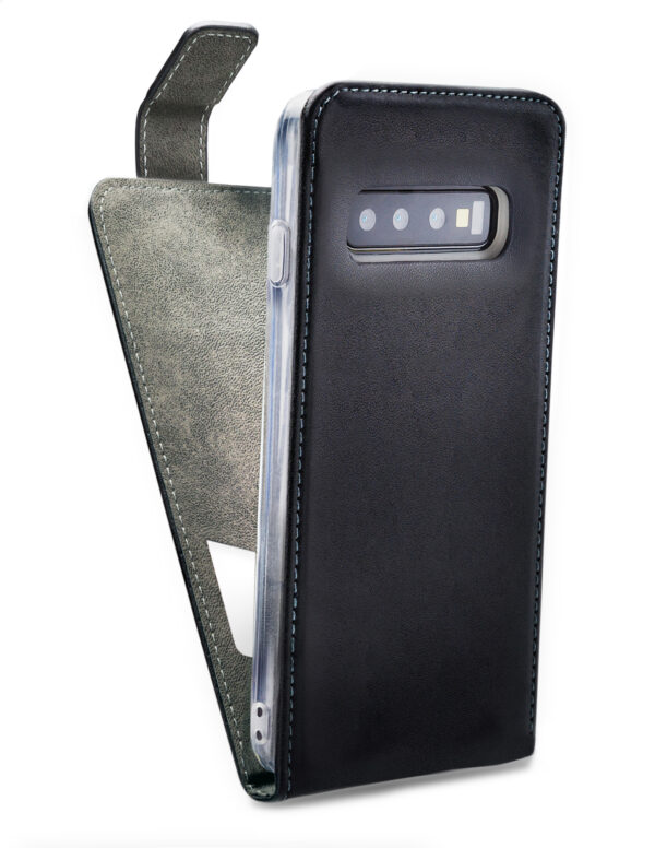 Mobilize Classic Gelly Flip Case Samsung Galaxy S10+ Black - Afbeelding 2