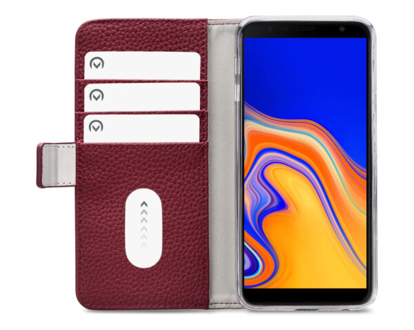 Mobilize Elite Gelly Wallet Book Case Samsung Galaxy J4+ Burgundy - Afbeelding 3